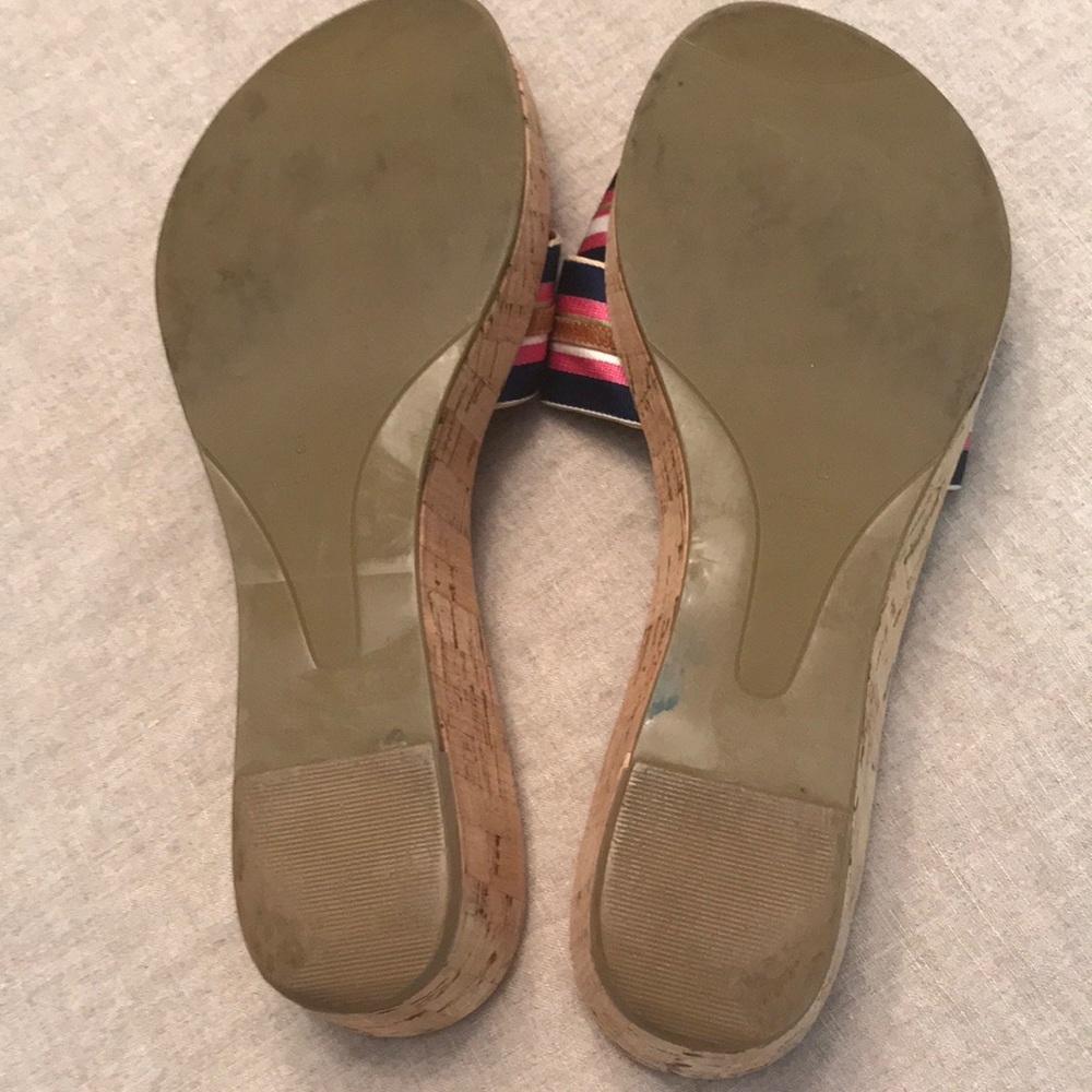 SALE!! Talbots Ribbon Slides - Picture 4 of 6